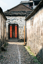 丽水缙云河阳古村