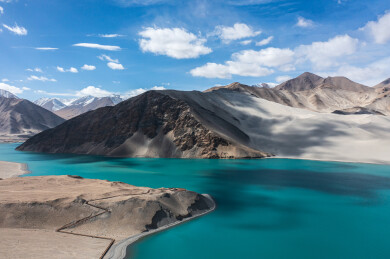 中国新疆帕米尔高原喀什白沙湖