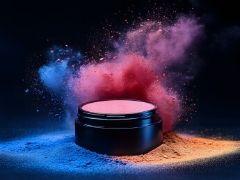 时尚美妆广告背景