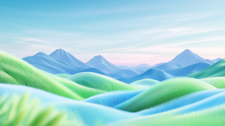 立春万物复苏景色