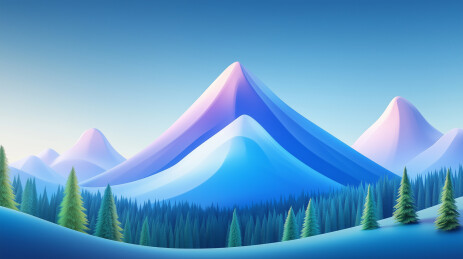 秋意渐浓山林树木开始变色