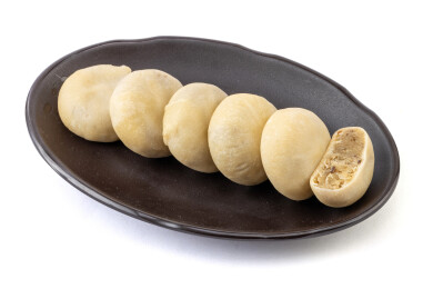 冰皮银耳绿豆饼