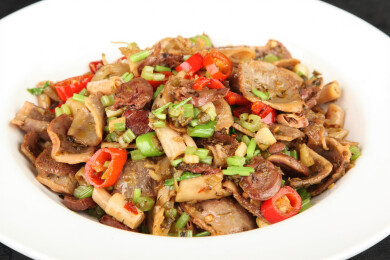 小炒鸭四宝