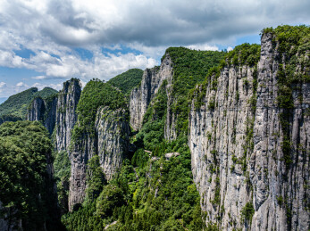 中国湖北恩施恩施大峡谷景区风光