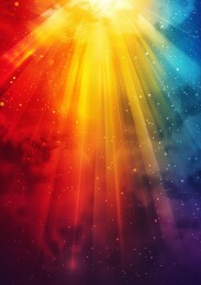 天光普照的AI图片