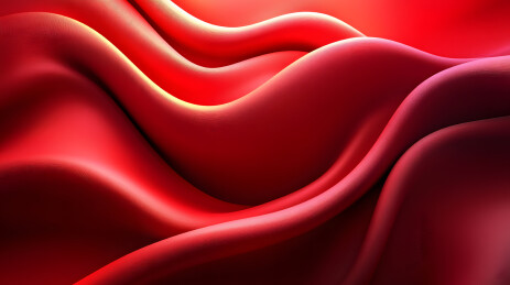 红色节日绸缎背景
