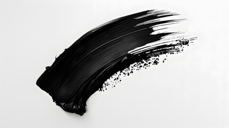 黑色喷溅笔刷