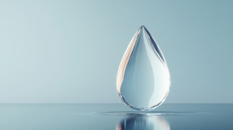 透明水滴静态展示