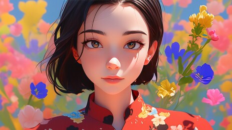 3D女孩