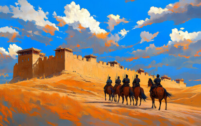 有历史痕迹的字画