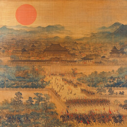 有历史痕迹的字画