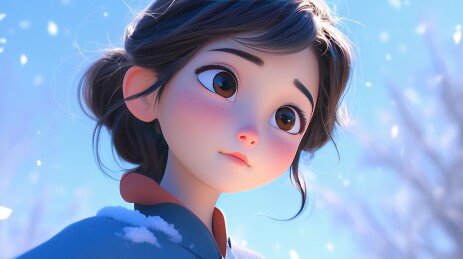 冬天里的女孩