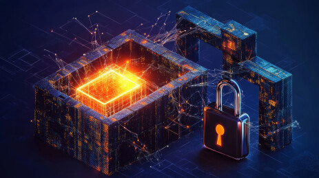 网络区块链虚拟币概念背景图