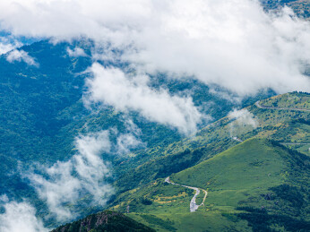 中国湖北神农架神农顶景区风光