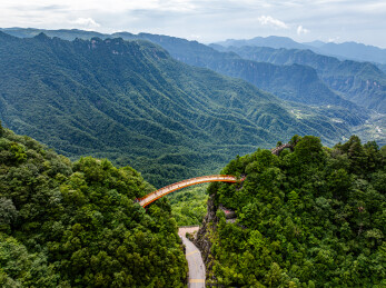 中国湖北神农架天燕景区风光