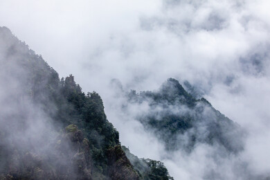 中国湖北神农架神农顶景区风光