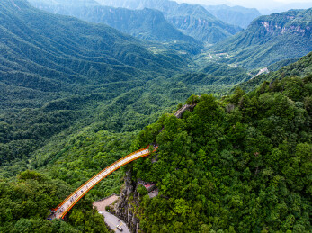 中国湖北神农架天燕景区风光