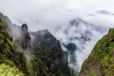 中国湖北神农架神农顶景区风光