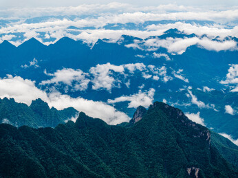 中国湖北神农架神农顶景区风光