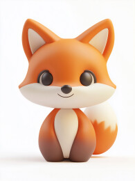 可爱卡通狐狸