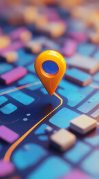 地图定位导航标志设计