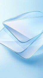 3D渲染透明玻璃背景