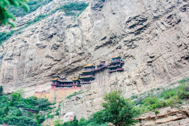 山西大同恒山悬空寺