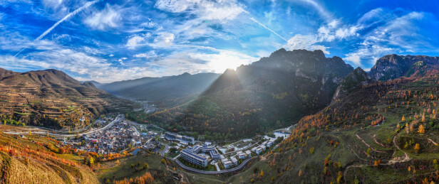 甘肃省漳县遮阳山梯田