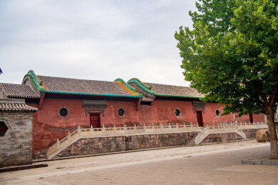 山西晋城介休后土庙古建筑