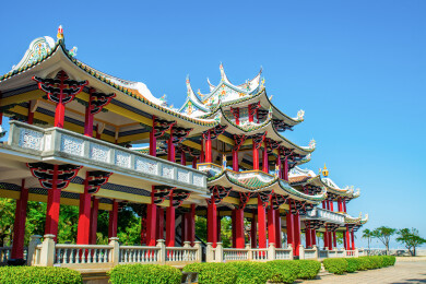 福建厦门集美嘉庚公园鳌亭