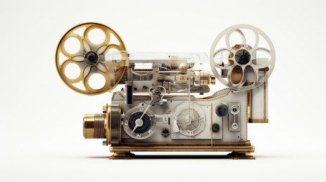 老式摄像机放映机