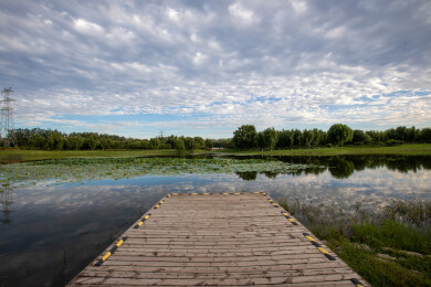 北京昌平滨河森林公园观景台