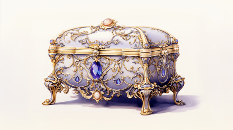 贵族风首饰盒 
