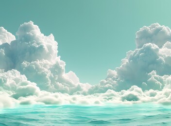 碧海晴空的AI图片