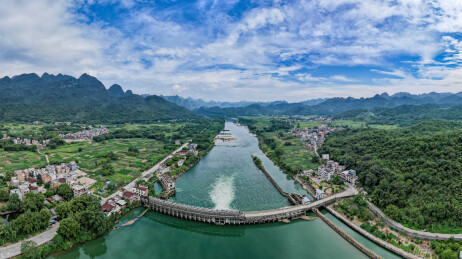广东省清远市阳山县连江风光