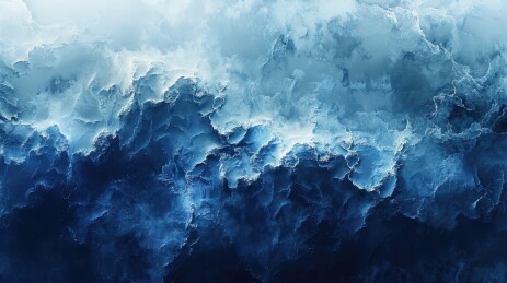 抽象的海洋深渊