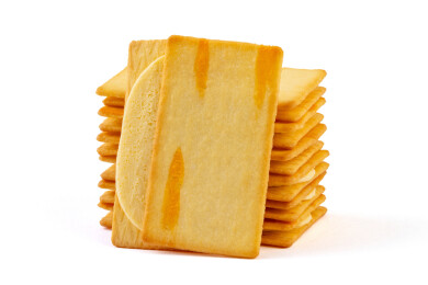 西麦柠檬味夹心燕麦薄脆饼干