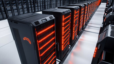 存储硬件科技背景图