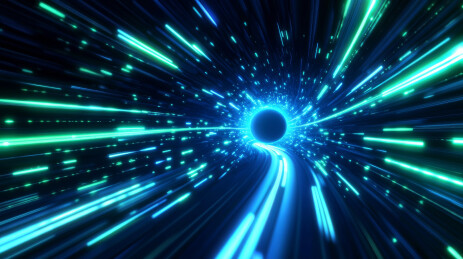 光纤通信概念图