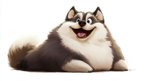 宠物小狗插图