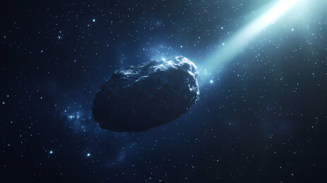 神秘浩瀚的宇宙岩石