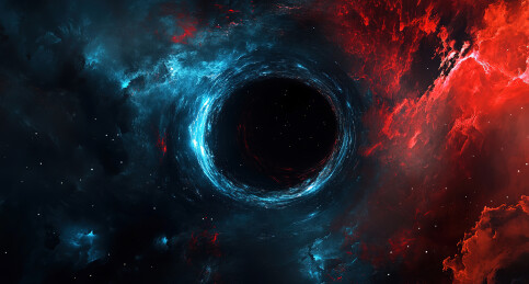 红色抽象背景的全帧拍摄