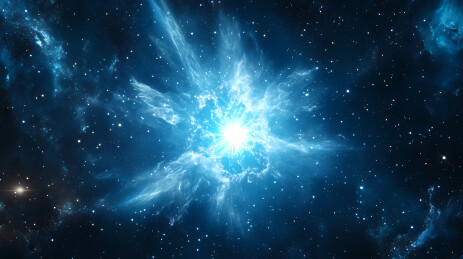 超新星爆发的壮丽场面
