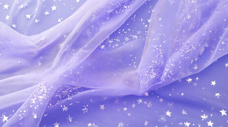 紫色的华丽纱帘背景图