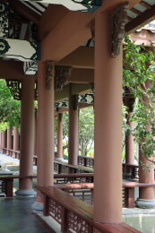 惠州西湖丰渚园建筑景观