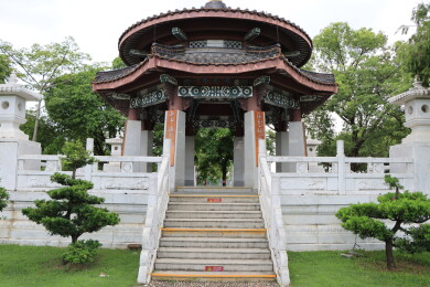 惠州西湖丰渚园建筑景观