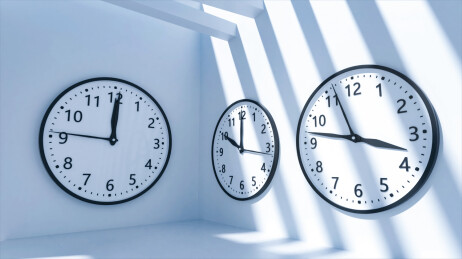 时间钟表光阴流逝创意空镜