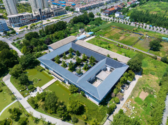 夏季白天苏州徐州圣旨博物馆全景