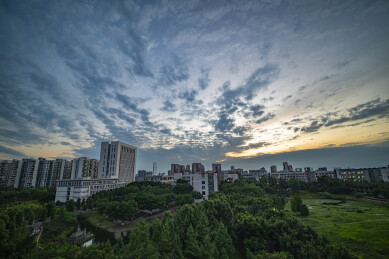 西南石油大学成都校区风光
