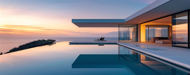 高档山居酒店民宿主题背景图片